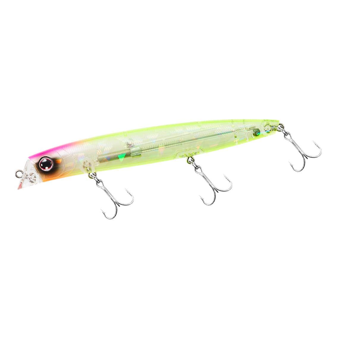 

Daiwa Seabass Minnow Morethan Cross Counter 125F Pink Head Clear Chart Lure