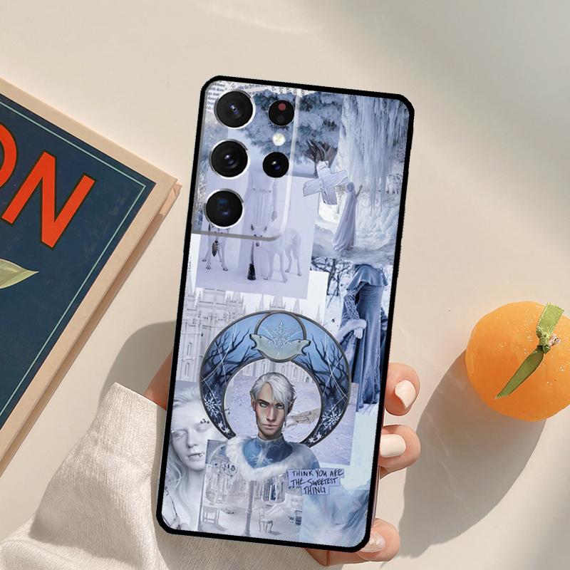 A Court of Mist and Fury Sarah J Maas Phone Case For Samsung Galaxy S26 S25 S20 S21 S22 S23 S24 Ultra S10 Plus S25 FE Back Cover