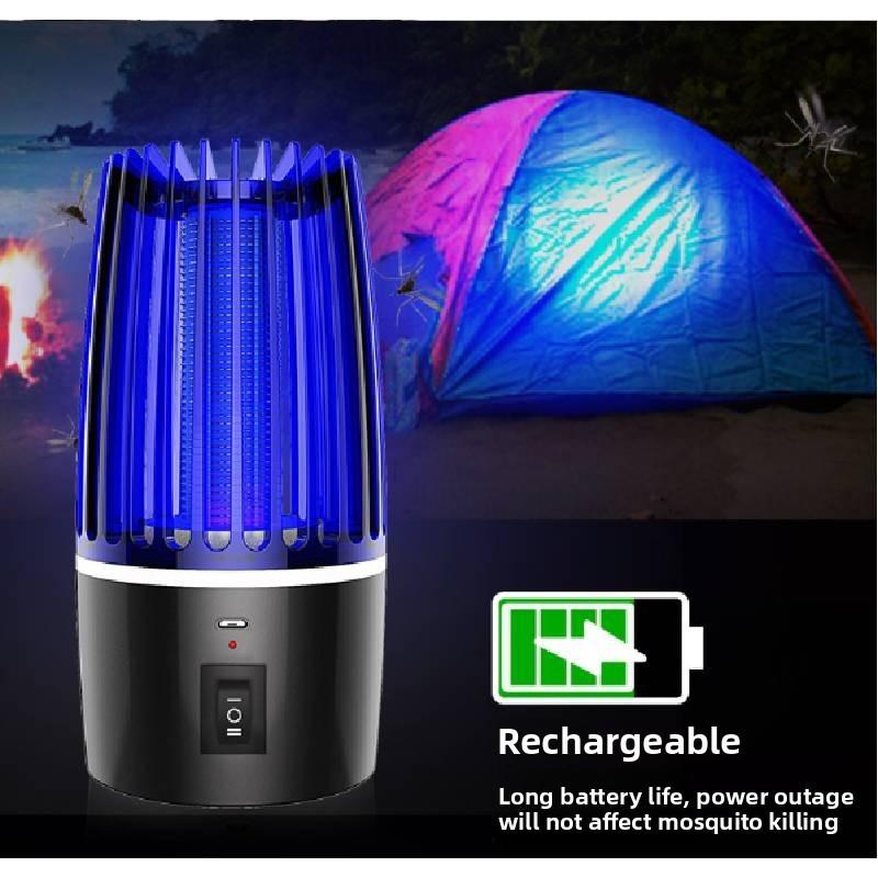 Lampe tue-moustiques USB avec grille en nickel-zinc et réglage multimode pour le voyage