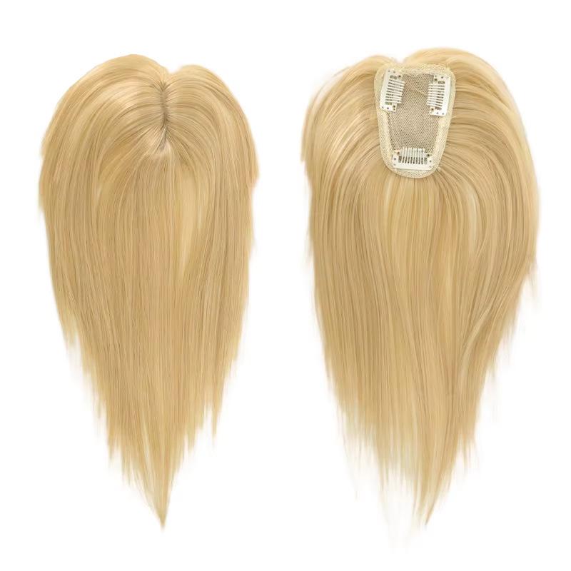 Women's Air Bangs Hair Piece for Concealing White Hair and Adding Volume