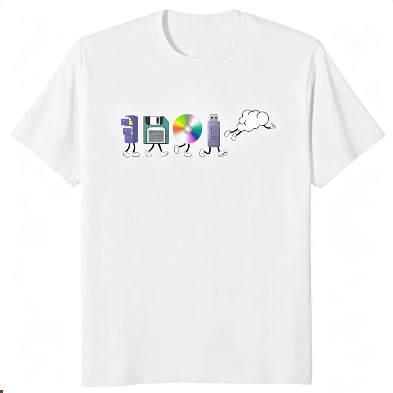 Eat Code Sleep Grafik T-Shirt Informatik Python Programmierer Evolution Cloud Programmierung T-Shirt Lässige Herrenbekleidung