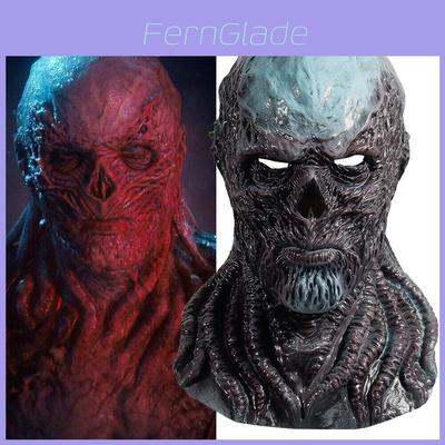 Stranger Things Staffel 4 Vecna Maske Furchteinflößende Latex Halloween Cosplay Requisite