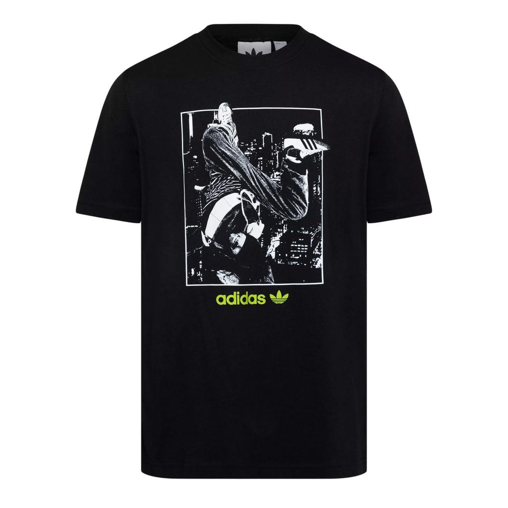 Adidas Mens Samba Poster Cotton T-Shirt