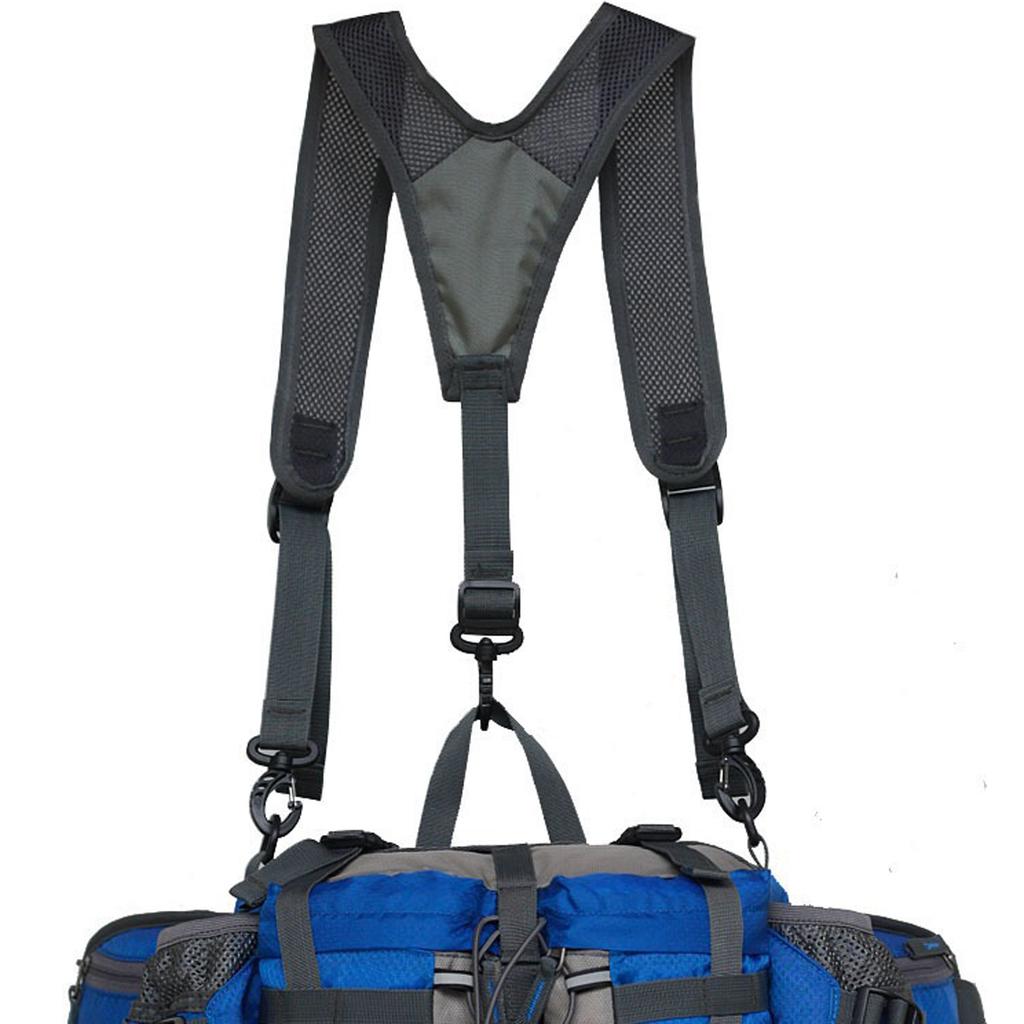 Adjustable Tactic Suspenders with Paded Support Outdoor Duty Belt Tactic Harness Tactic Adjustable Y Type Suspenders