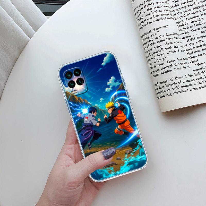Naruto Uchiha Itachi Sasuke Transparent Phone Case for Motorola Moto Edge 20 30 40 50 S30 Fusion Ultra Pro Neo Lite + G200 G23
