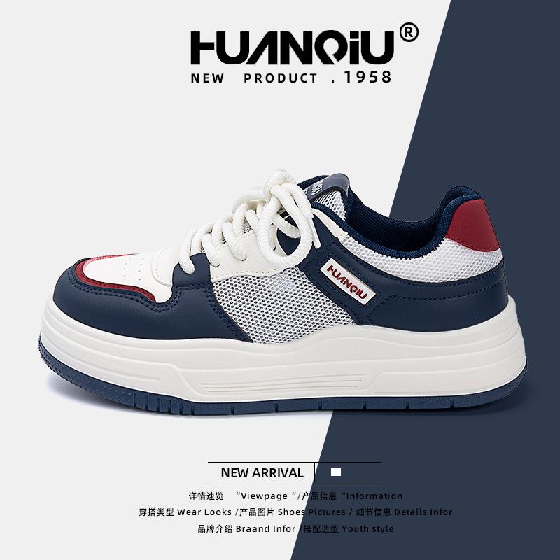 

Global thick baseplate shoes women s ZHQ3580-1 new spring versatile lightweight casual shoes student height-increasing women s shoes 40