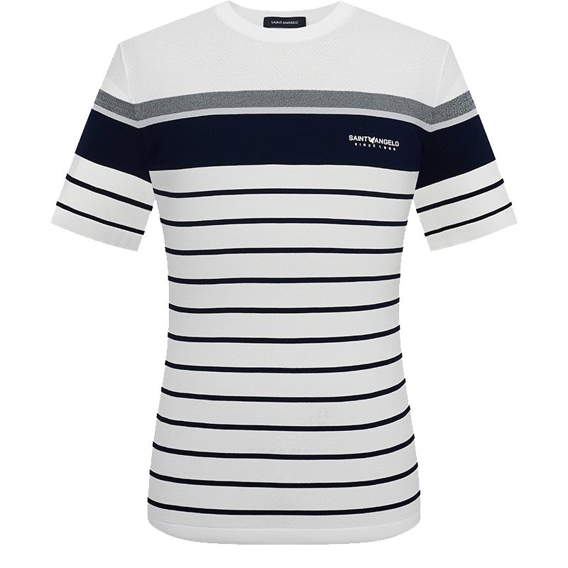 

SAINT ANGELO Men s Soft Yarn Crew Neck T-Shirt 50