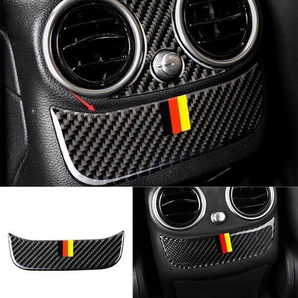 Carbon Fiber Rear Air Lower Outlet Vent 2016- Cover Trim For Benz GLC X253