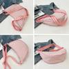Simple Plaid Women's Hobos Shoulder Bags Casual New Female Nyl Crossbody Bag Out Door Travel Girls Underarm Purse Handbags