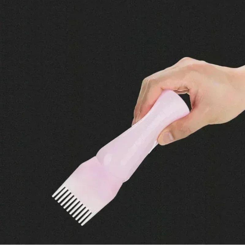 120ML Hair Care Bottle Comes With Brush Teeth And Precise Measurement Scales Which Are Professional Hairs Dyeing As Cares Tools
