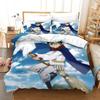 3D Printed Black Clover Asta Duvet Cover Pillowcase Bedding Set Single/Twin/Full/Queen Size Boys Girls Adults Bedroom Decor