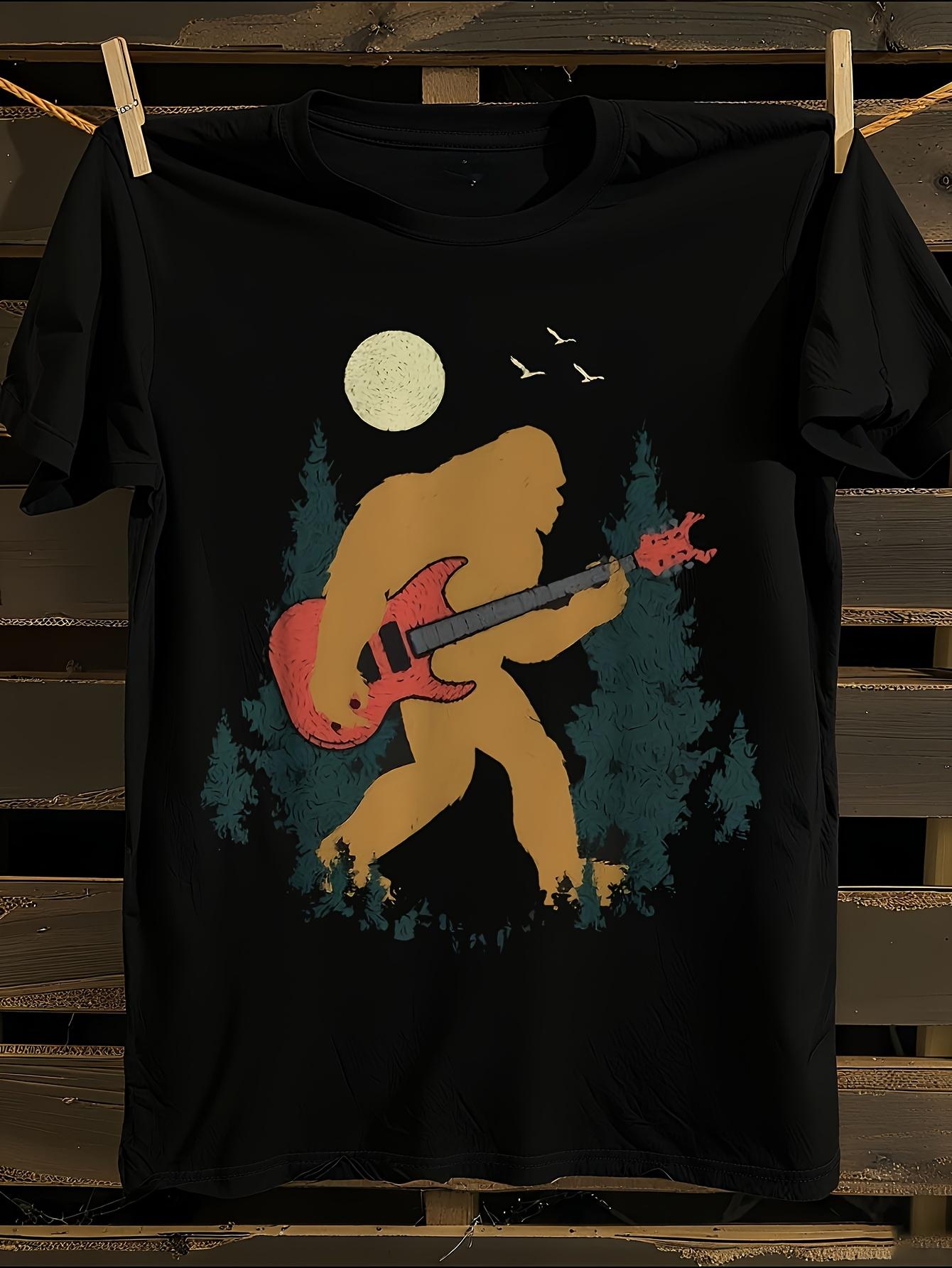 Sasquatch Guitar Tshirt XXXXL