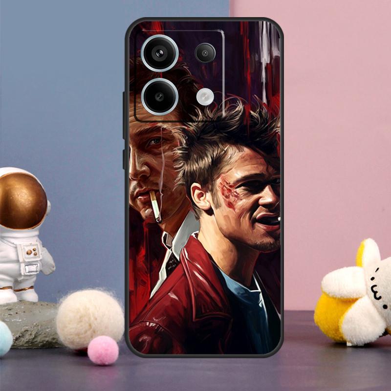 Jack Marla Fight Club Case For Xiaomi Redmi 13C 12 12C 9C 10C Redmi Note 11 12 13 Pro 9 10 10S 11S 12S Back Cover