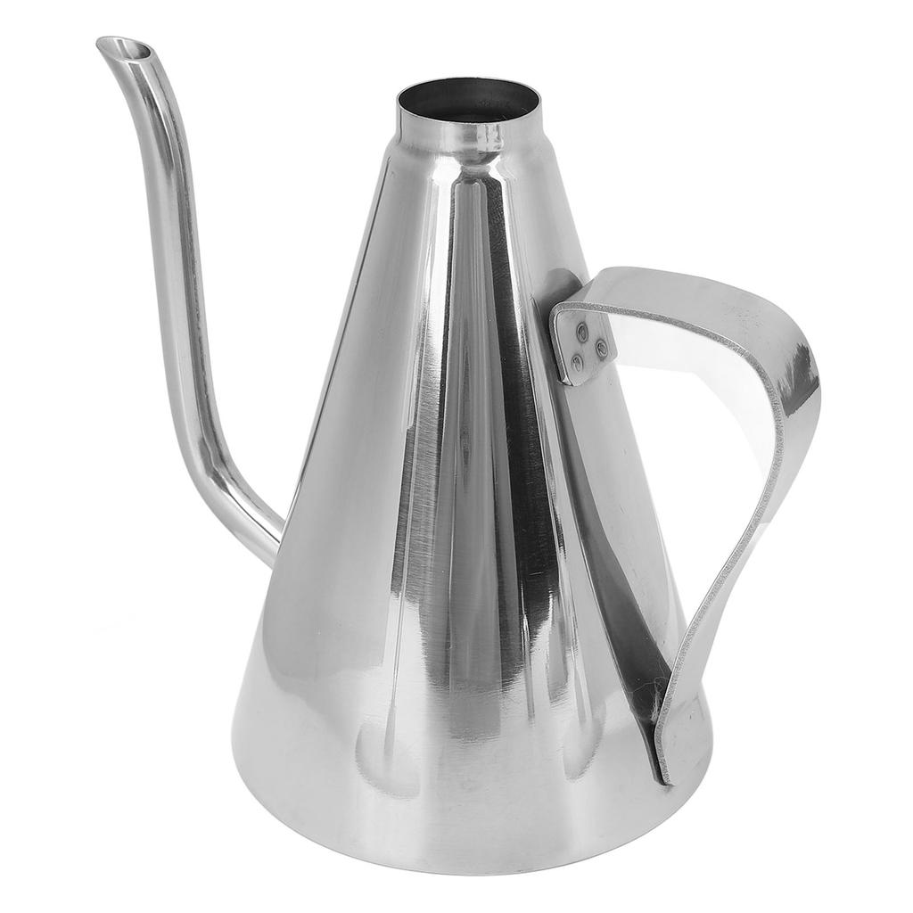 Oil Storage Can 304 Stainless Steel Leakproof Modern Easy to Clean Oil Dispenser for Olive Oil Liquid Seasoning 350ML