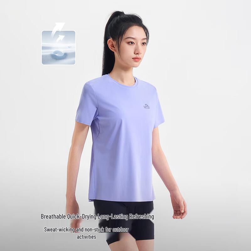Pelliot Women's Outdoor Short Sleeve Hiking T-Shirt