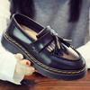 Tassel women's leather low-top Martin shoes women's fashion student round head casual shoes