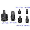 Socket Convertor Adaptor Reducer Set 1/2 To 3/8 3/8 To 1/4 3/4 To 1/2 Impact Socket Adaptor for Car Bicycle Garage Repair Tool