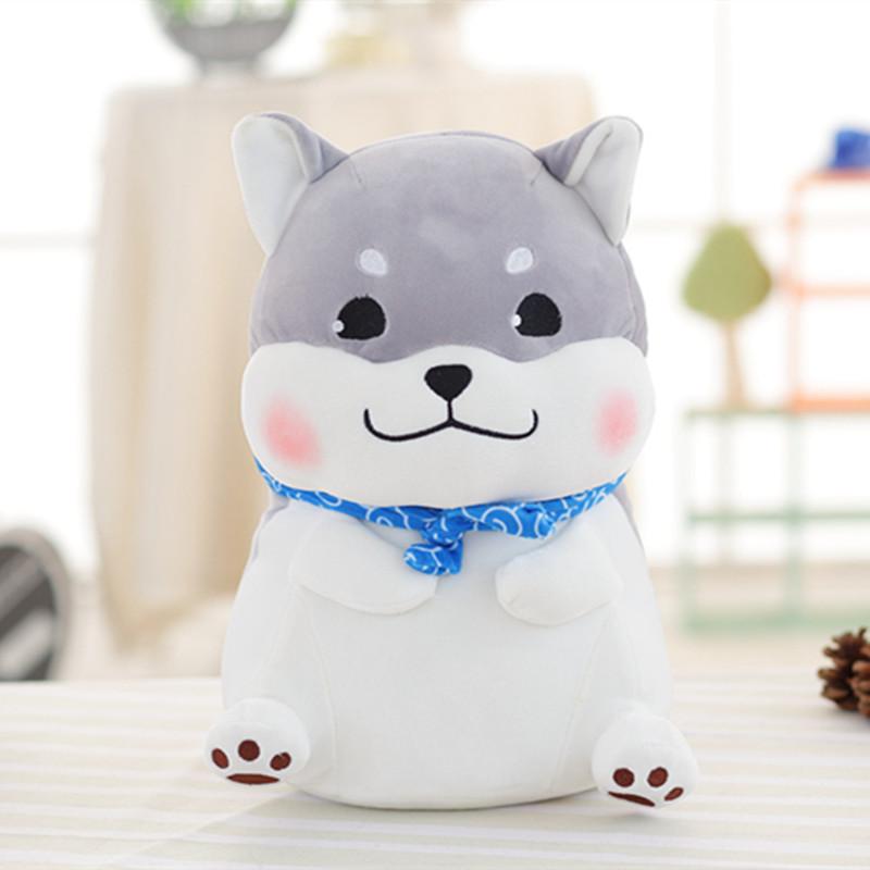 1pc 40cm Cute Fat Shiba Inu Dog Plush Toy Stuffed Soft Dog Toy Doll For Children Kids Good Valentine