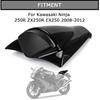 PSLER Rear Seat Cover Rear Seat Fairing Cover for Ninja 250R ZX250R EX250 2008-2012 Black