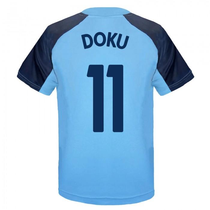 Manchester City FC Boys Doku 11 Polyester T-Shirt