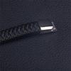 Hochwertiges handgeflochtenes Leder Edelstahl Magnetverschluss Armband Herren Charme Mode Lässiger Schmuck Geschenk
