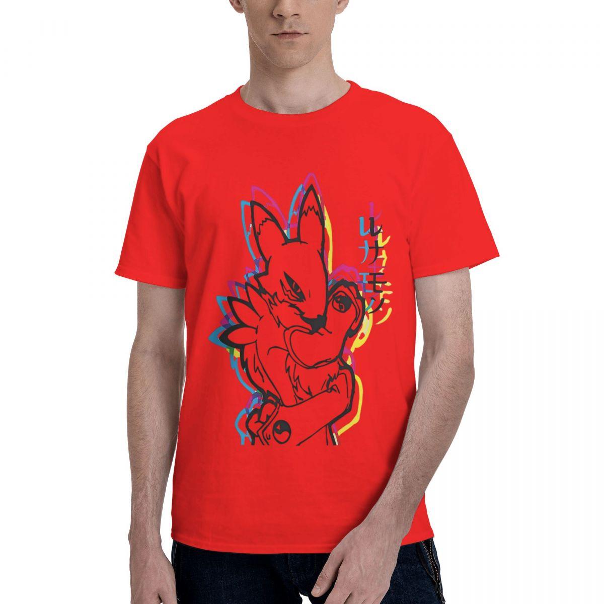 Renamon Digimon Anime 100 Cotton Casual Breathable Confortable TShirt Designer Clothes Men Funny Gifts S