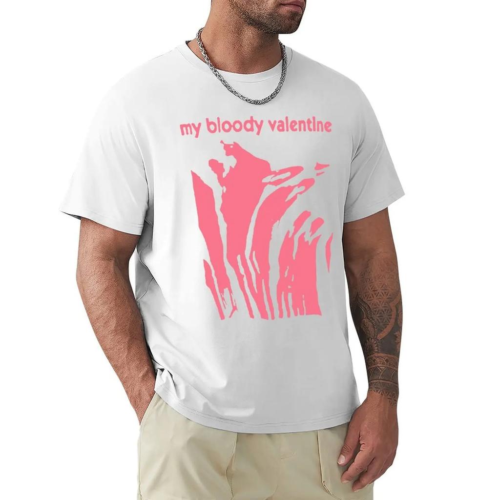 VINTAGE RARE My-Bloody-Valentine T Shirt Harajuku Short Sleeve T-shirt 100% Cotton Graphics Tshirt Tops