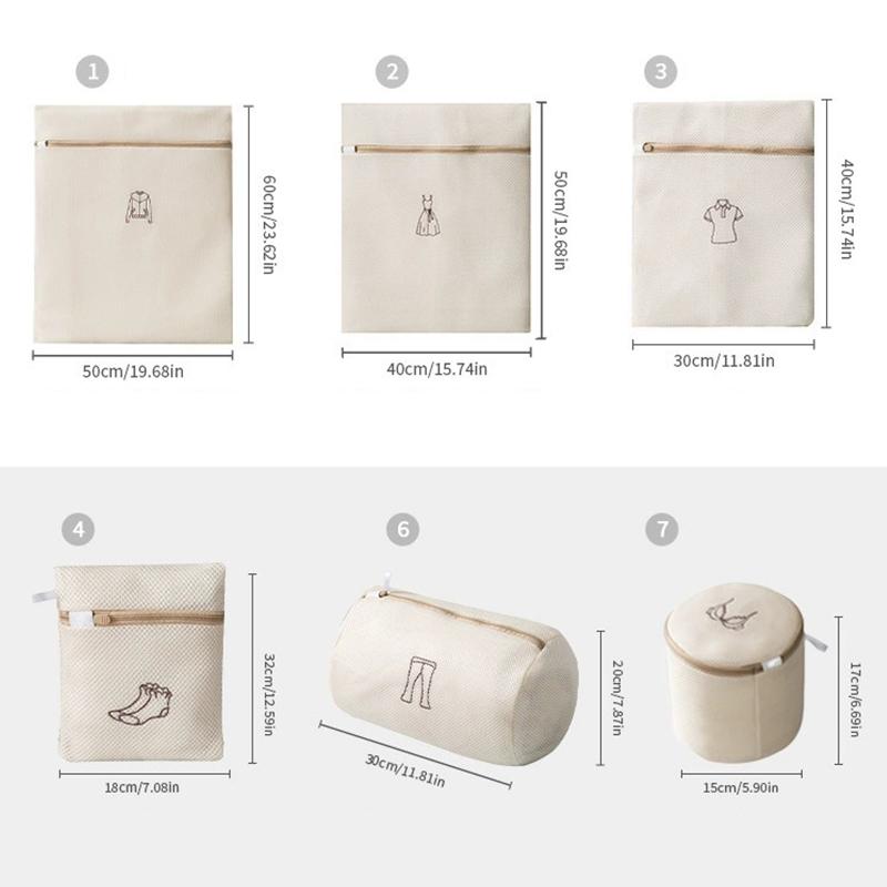 6/1Pcs Laundry Mesh Bag, Underwear Washing and Protection Bag Set, Machine Wash Special Clothes Laundry Bag, Bra Bag