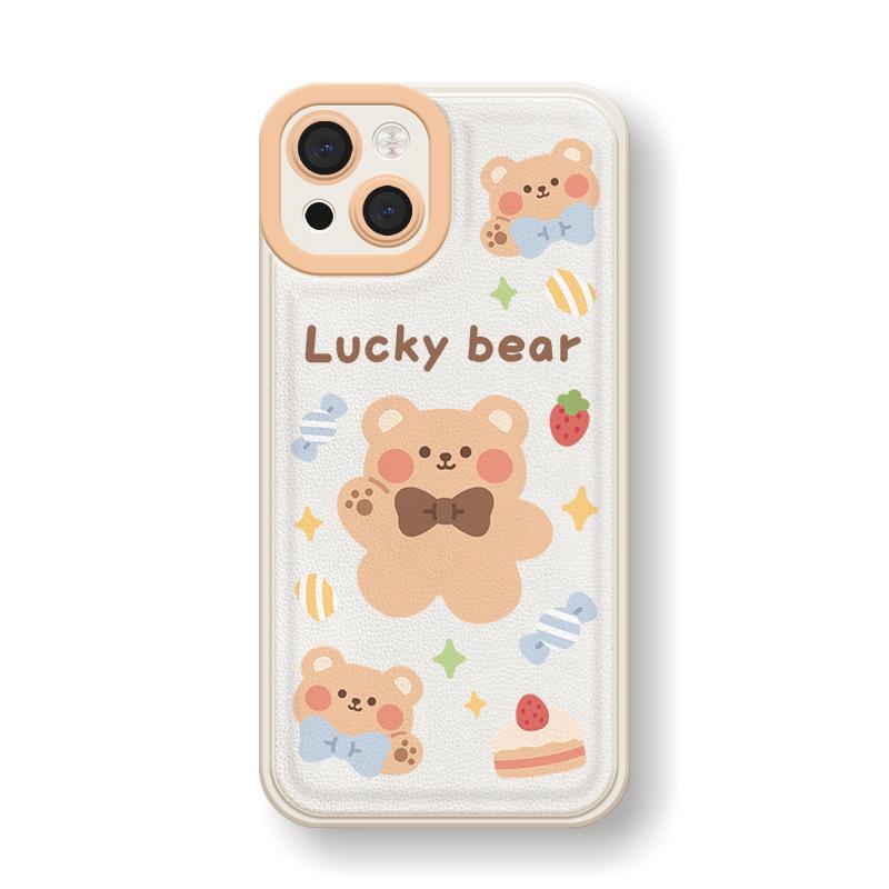 

Zhitai Leather Cartoon Case for iPhone 14Pro/11/13/XS/678 Plus 12