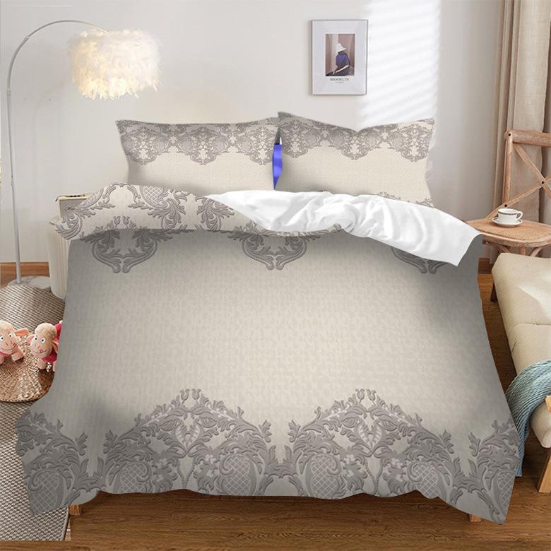 Direct Sales Three-Piece Set Of Explosive Auspicious Cloud Bedding