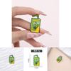 Creative New Style Metal Brooch Featuring Fun Cartoon Monster Juice Drink Design