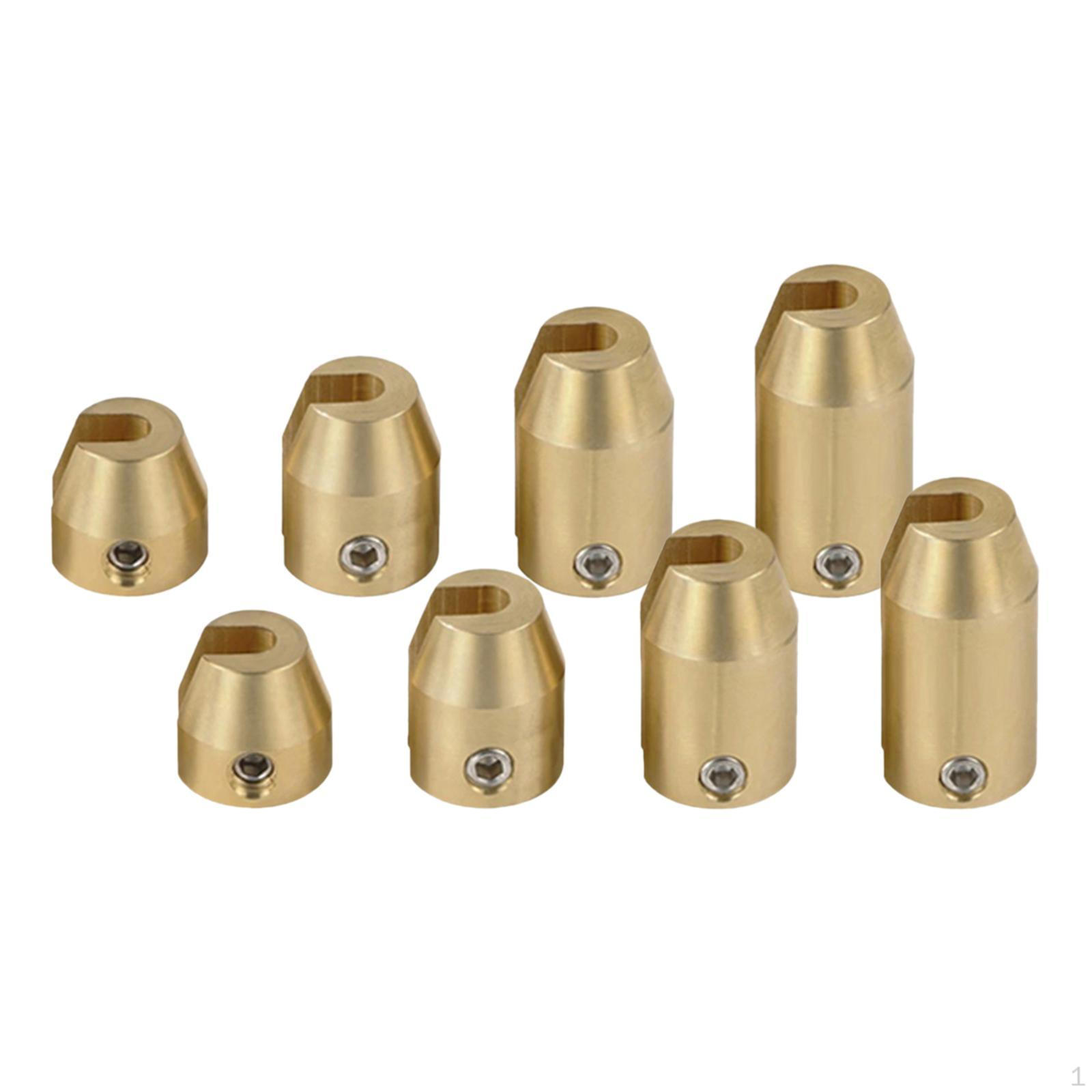 

Латунные спицевые грузики, наборы для пополнения, универсальные, простые в установке, многоразовые, для ремонта 8 Pieces