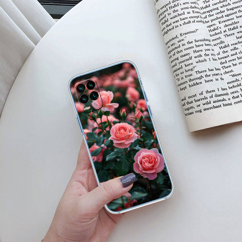 MH131 Roses Flower Case for Motorola E7 G6 G7 G8 G9 Plus Power Play G10 G20 G04 E30 E40 E22 E20 E13 E15 G22 G23 G05 G75 G35 G55