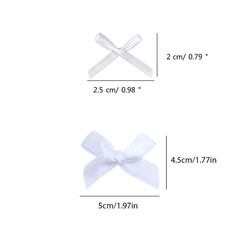 Set mit 10 modischen und niedlichen Schleifen, Schleifchen, Herz, Blume, Handarbeit, Basteldekoration, DIY-Zubehör für DIY-Enthusiasten