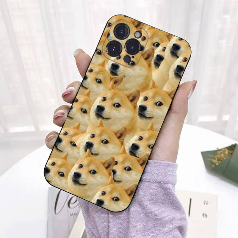 Cheems Doge Phone Case for iPhone 11 12 13 Mini Pro Max 8 7 6 6S Plus X 5 SE 2020 XR XS Funda Case