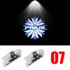 Car LED Door Warning Light Laser Projector Ghost Shadow Light Welcome Logo Lamp For Toyota Corolla RAV4 Camry Yaris C-HR Prius
