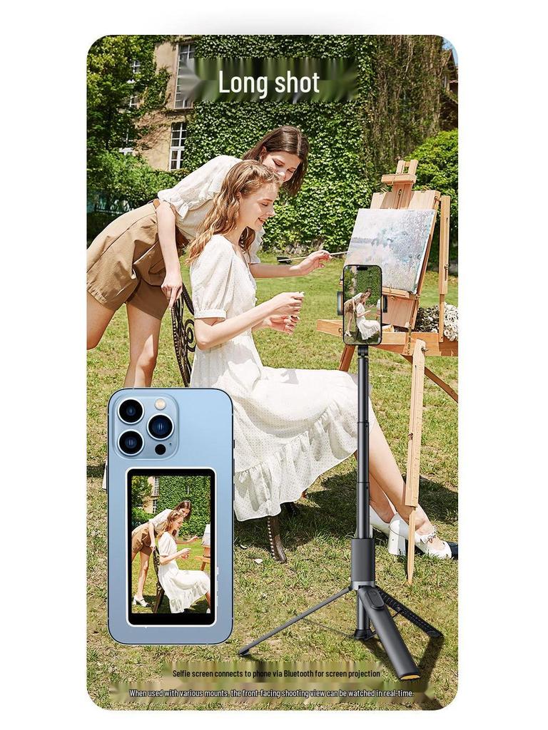 Proiector Wireless pentru Selfie & Încărcător Magnetic pentru Telefoane