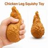Extra Large Food Squeeze Toy Simulation Sensory Fidget Ball Fried Chicken Squishy  Kids Toy