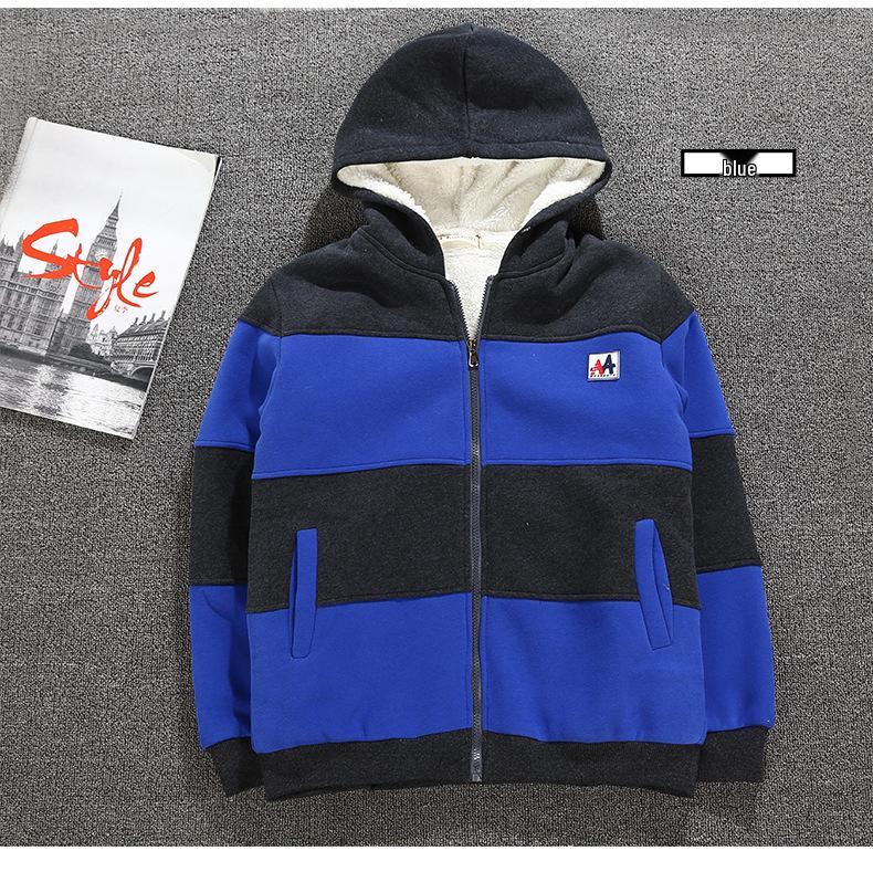 Boys' Plus Size Fleece-Lined Sweatshirt for Ages 8-16