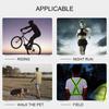 2pcs Green Color Reflective Safety Vest Unisex Design Warning Safety Vest  Jogging Activity