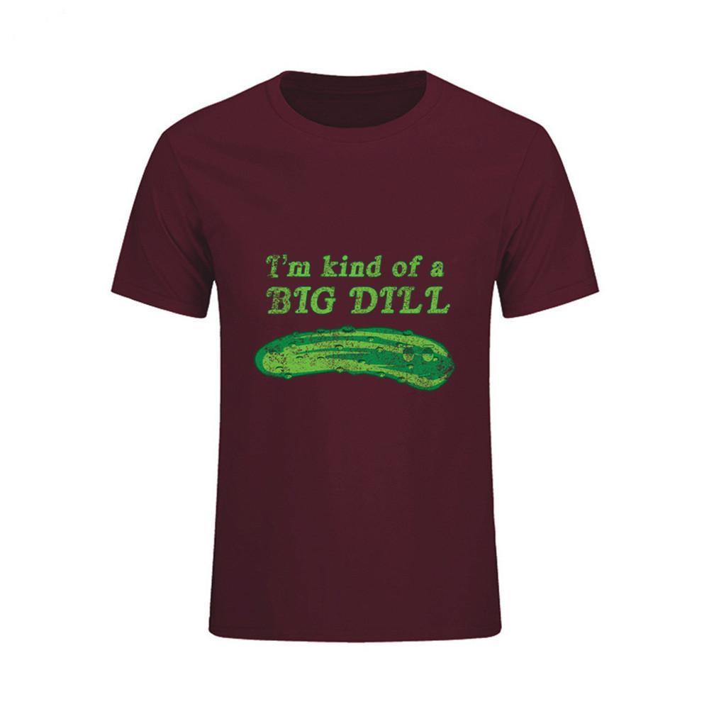 I M Kind Of A Big Dill Men S T Shirt Short Sleeve T Shirts O