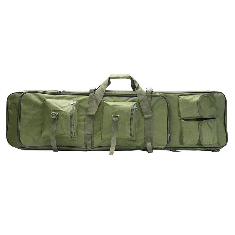 1.2m Tactical Gun Bag & 85CM Dual-Shoulder Fishing Backpack for Outdoor & CS Field, Mother-and-Child Style.