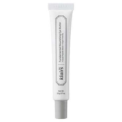 Dear, Klairs Fundamental Nourishing Eye Butter 20ml | Vegan, Rich Vitamin A, E, And Peptides, No Milium Concern
