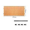 Slatted Wagon Table Top Collapsible Furniture Space-Saving for Picnics