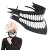 DAZCOS Cosplay Couro Sintético DAN DA DAN Okarun Ken Takakura Máscara Facial Para Adulto Halloween Máscaras de Baile Assustadoras JTVOAW
