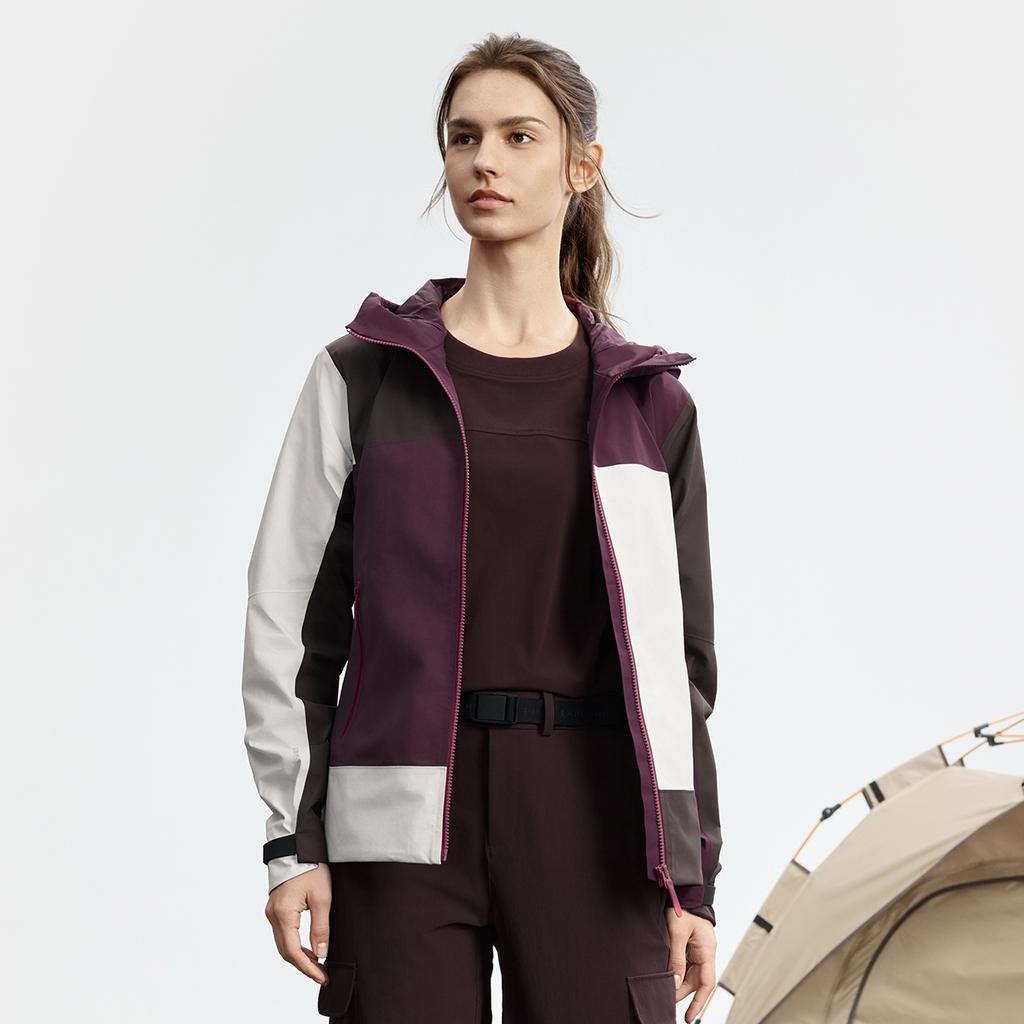 Fila Explorer Breathable Shell Fashionable Versatile Outdoor Hiking Travel Warm Windproof Jacket Women Jackets A11W537714F-WT