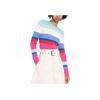 Polo Ralph Lauren FW22 Colorful Striped Cashmere Sweater Women sweater Blue 211856723-001