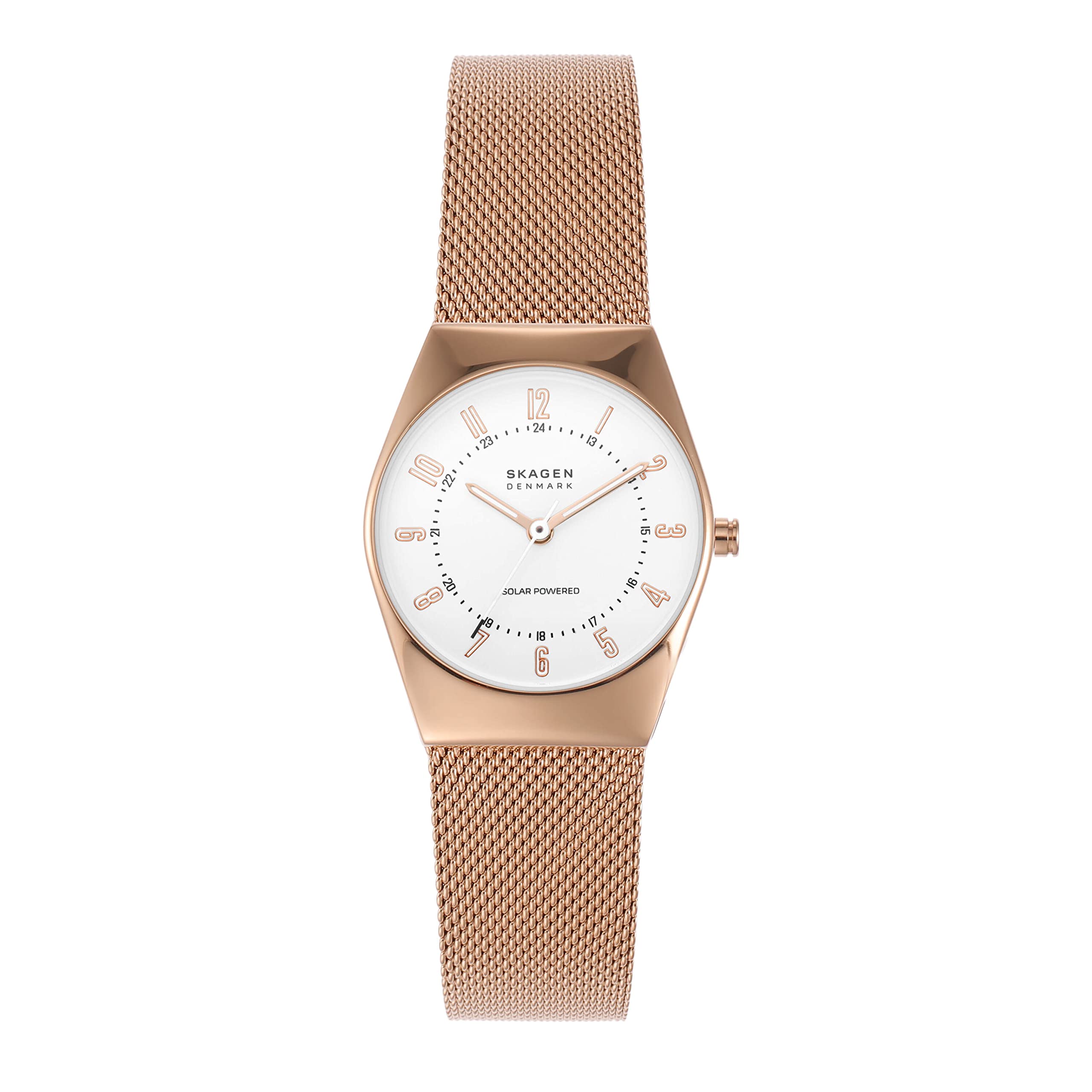 

Wristwatch GRENEN LILLE SOLAR POWERED SKW3078 Pink Gold [Skagen] Women s