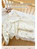 Newborn Infant Hooded Cotton Gauze Bath Towel & Swaddle Blanket