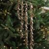 Sequins Artificial Christmas Glitter Branches Handmade Christmas Tree Decorations  New Year Decor